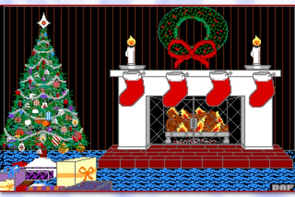 christmas graphic computer