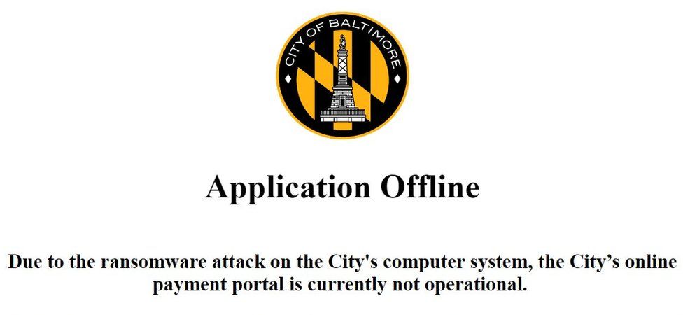 Baltimore Ransomware Attack